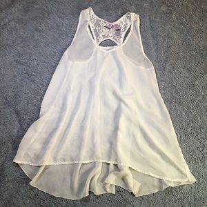Sheer Beige Tank
